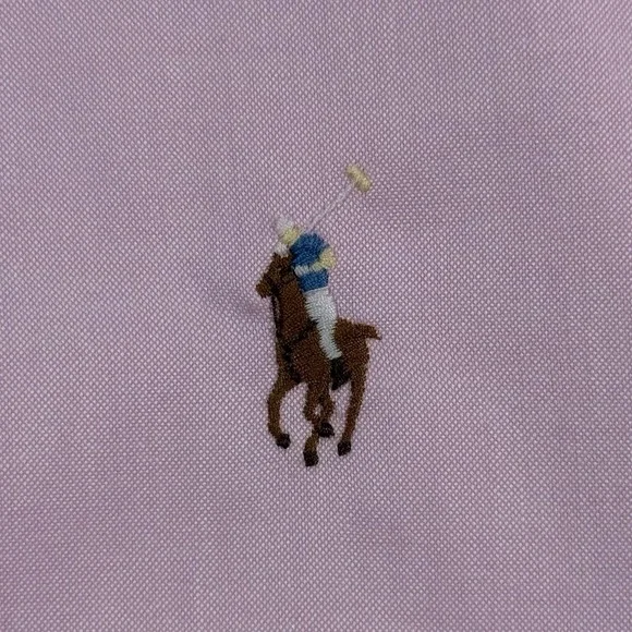 Polo Ralph Lauren Men's Size XL / 18 / 34 - 35 Classic Fit Button Up Dress Shirt - Picture 7 of 10